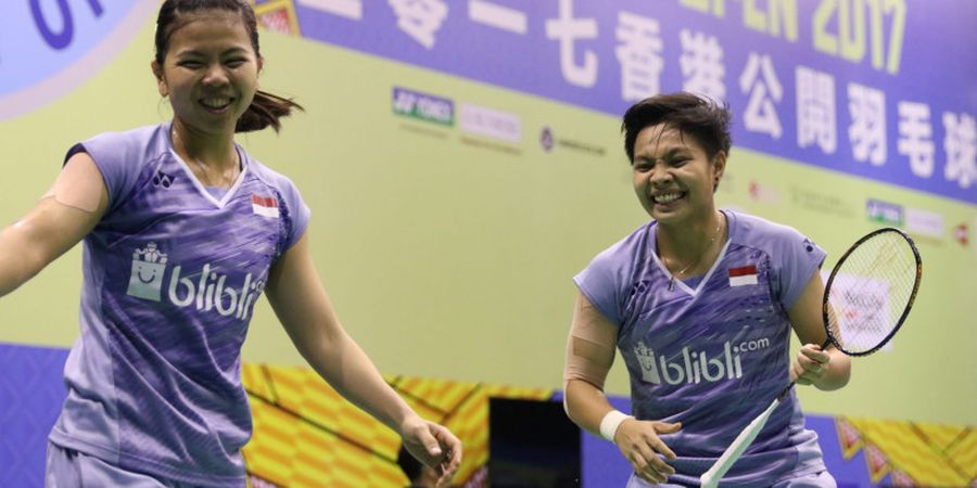 Hong Kong Open 2017 -  Kalahkan Wakil China, Greysia Polii/Apriyani Rahayu Tembus Semifinal