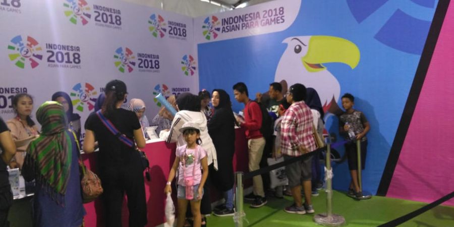 Asian Para Games 2018 - Momo yang Jadi Favorit hingga Diskon 50 Persen bagi Pengunjung yang Berburu Cendera Mata