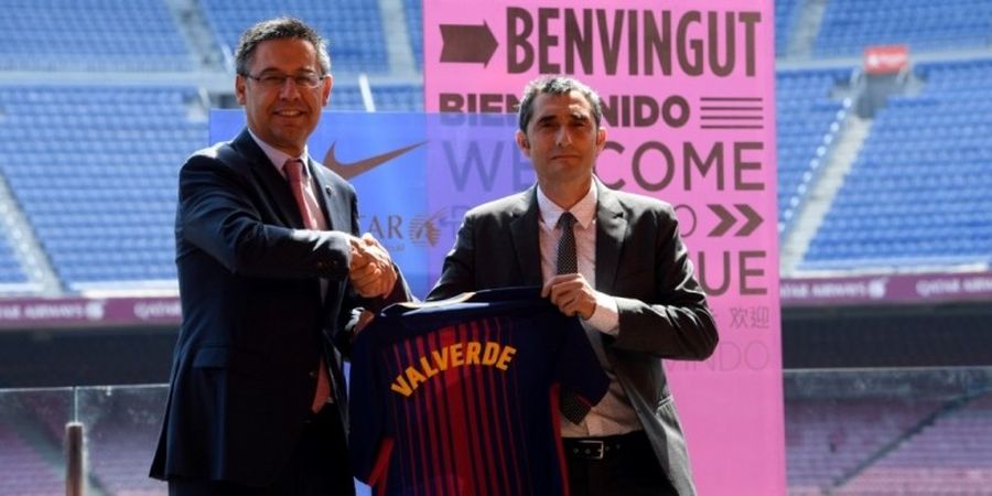 Resmi sebagai Pelatih Ke-57 Barcelona, Valverde Ingin Borong Semua Gelar