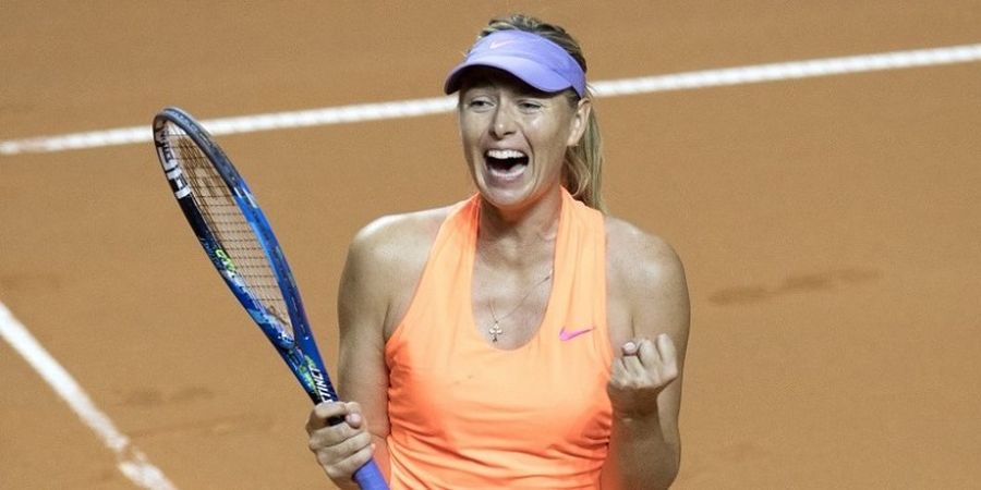 Sanksi 15 Bulan Tidak Pupuskan Semangat Bermain Tenis Sharapova 
