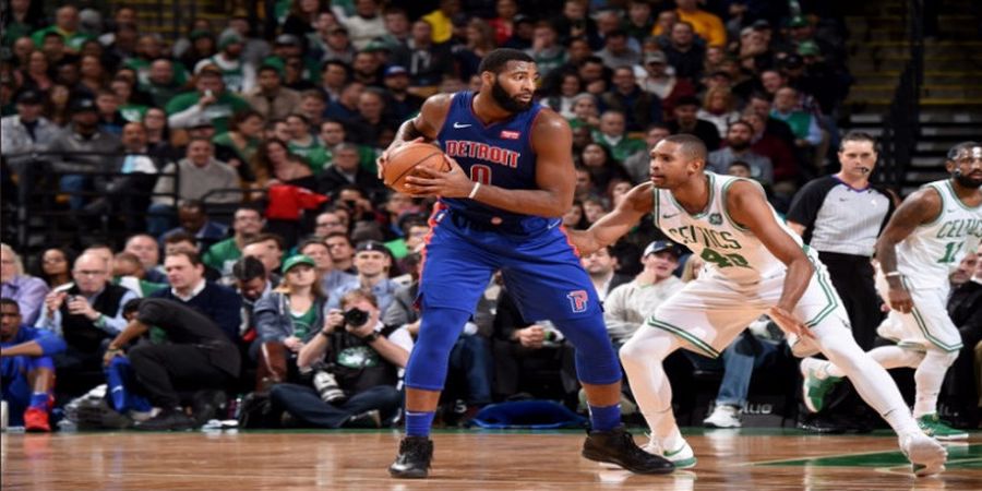 Hasil NBA - Andre Drummond Tampil Buas, Pistons Curi Kemenangan di Kandang Celtics