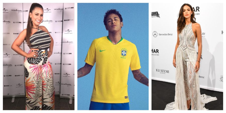 Waduh! Bukan dengan Bruna Marquezine, Neymar Malah Pamer Kemesraan Bersama Wanita Cantik Asal Brasil Ini