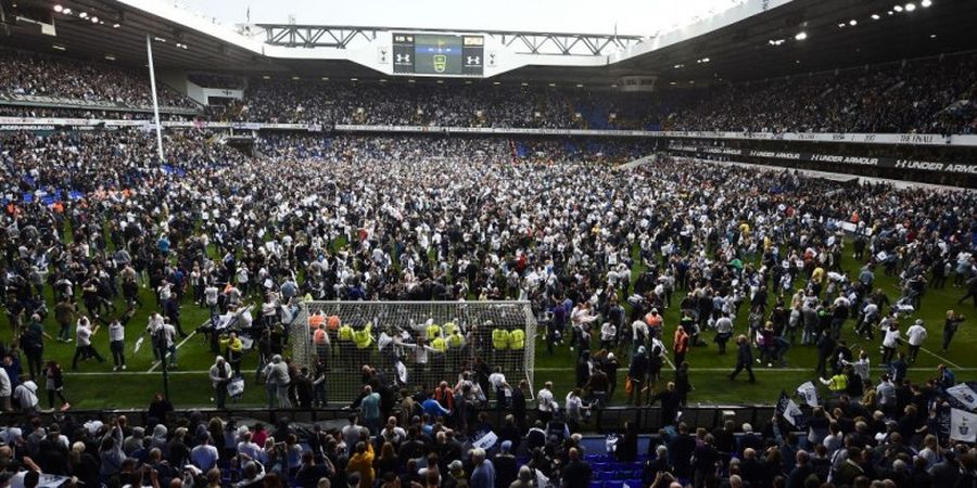 White Hart Lane Sudah Dibongkar