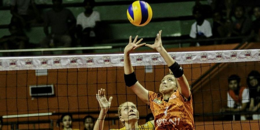 Kalahkan Gresik Petrokimia, Tim Putri BNI Jaga Asa ke Putaran Empat Besar Proliga 2018