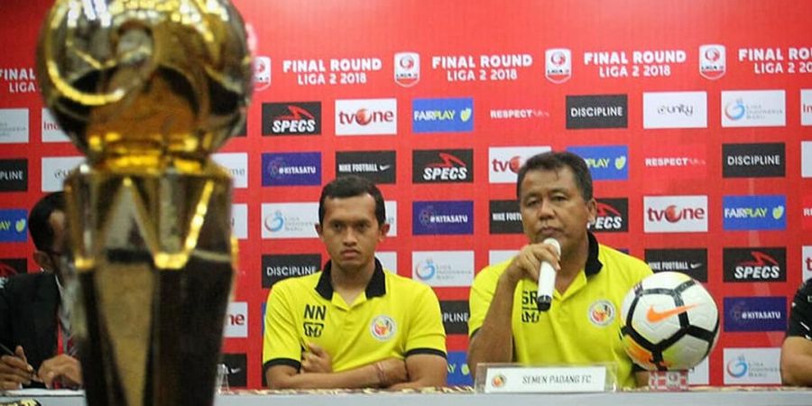 Semen Padang Rahasiakan Strategi untuk Hadapi Final Liga 2 2018