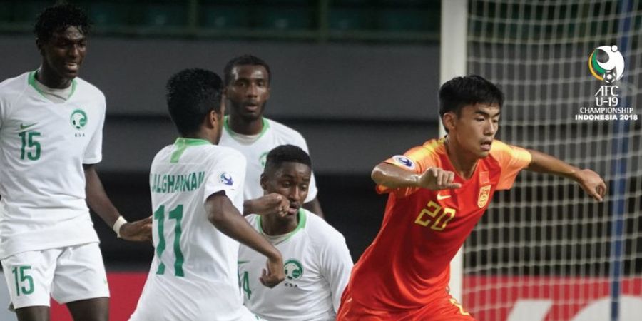 Piala Asia U-19 2018 - Timnas U-19 China Kalah Lagi dan Masuk Kotak