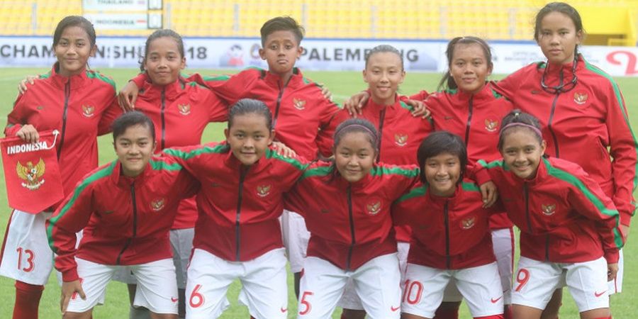 Garuda Pertiwi Buka Peluang Lolos ke Semifinal AFF U-16 Girls Championship