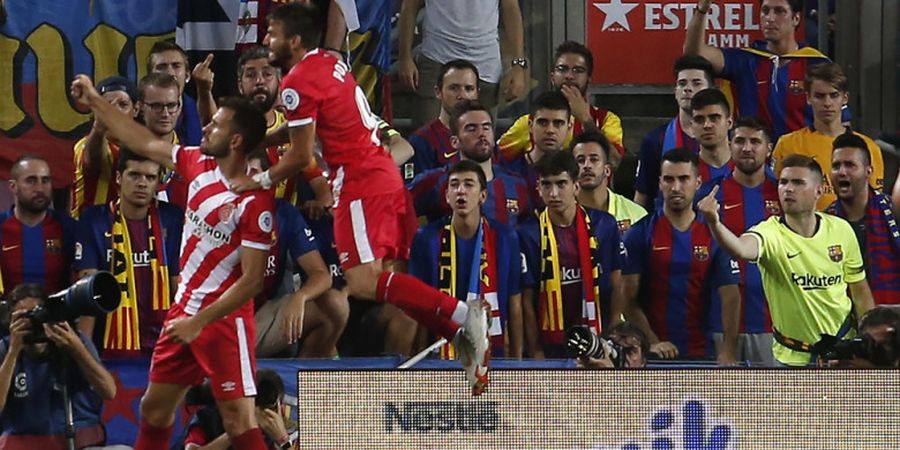 Barcelona Vs Girona - 2 Gol Pelapis Luis Suarez di Timnas Uruguay Hentikan Raihan Sempurna Blaugrana