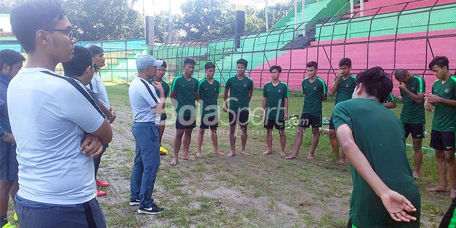 Timnas U-16 Indonesia Jalani Latihan Ini Usai Menang atas Timnas U-16 Iran