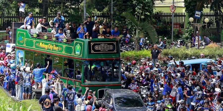 Arema FC Diperlakukan Bak Juara Liga Inggris