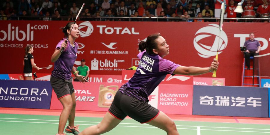 Indonesia Open 2018 - Keshya Nurvita Hanadia/Devi Tika Permatasari Tersisih oleh Wakil Malaysia