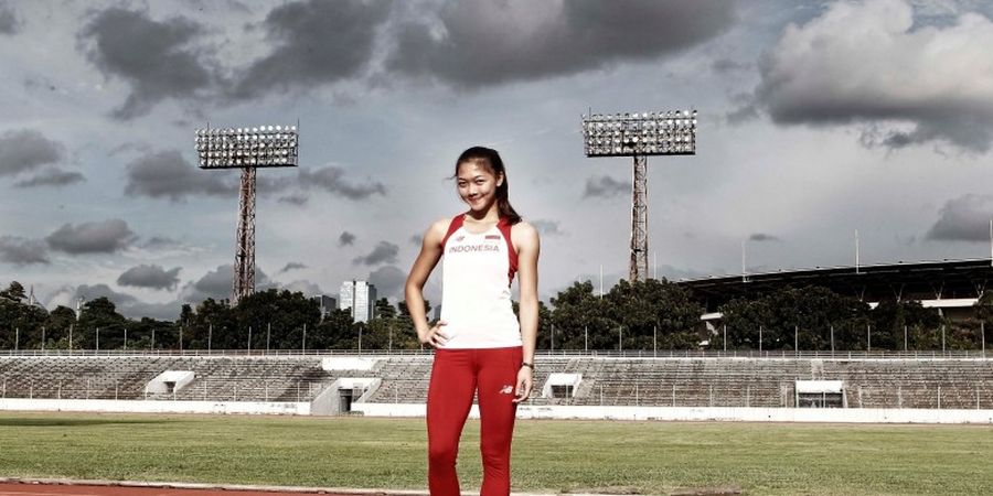 Ini Ritual Sebelum Lomba Sprinter Cantik Ulfa Silviana  