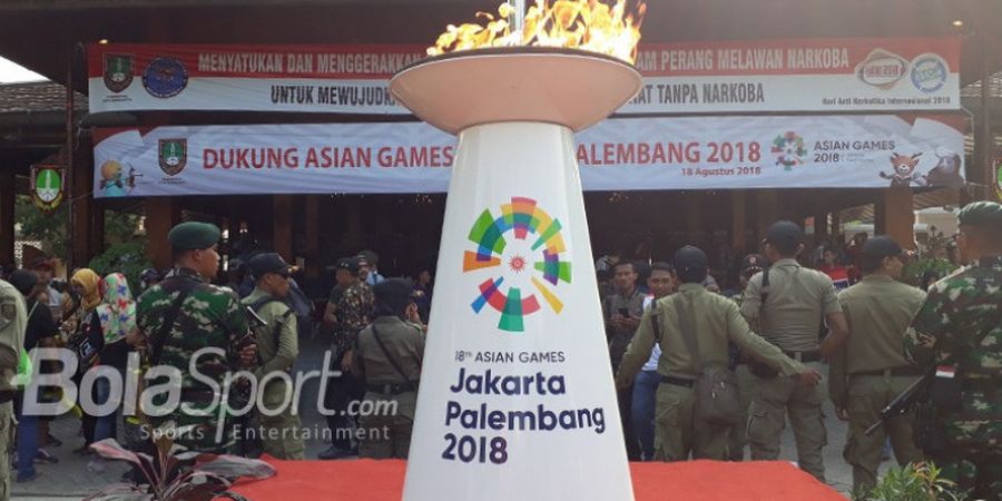 Fakta Unik Api Obor Asian Games 2018 yang Tidak Mati Saat Berada di Dalam Pesawat Akhirnya Terkuak