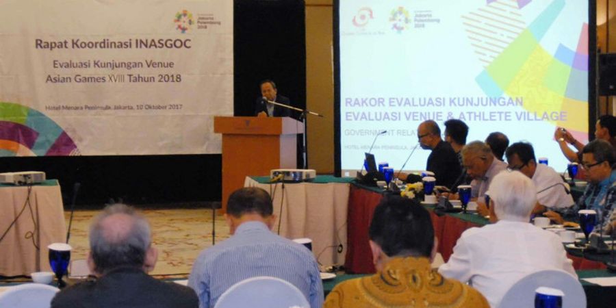 Inasgoc Selaraskan Kebutuhan Venue dan Athlete Village pada Asian Games 2018