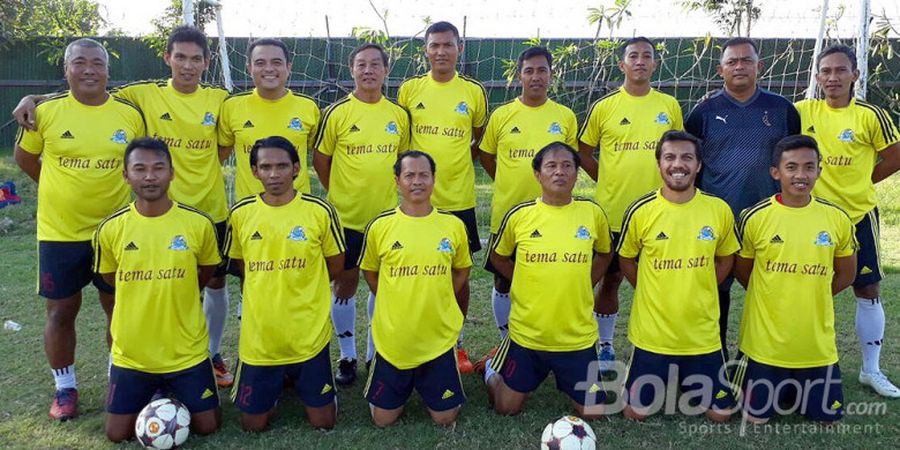 Tim Sepak Bola Veteran dari Bali Punya Agenda Khusus Sebelum Tur ke Kupang