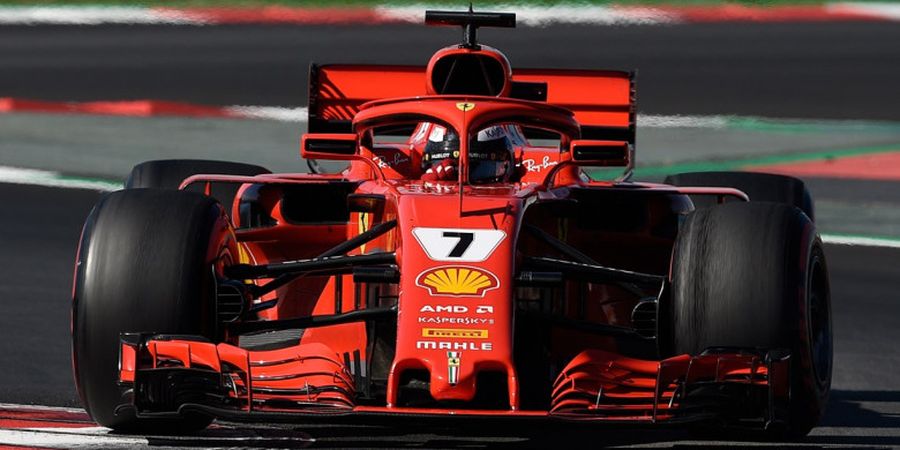 Tes Pramusim F1 2018 - Kimi Raikkonen Catat Waktu Tercepat pada Sesi Pagi Hari Terakhir