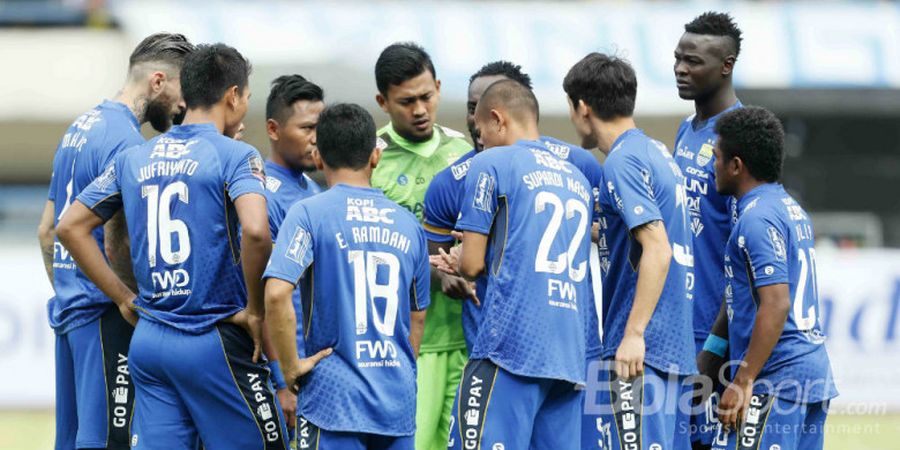 Inilah 20 Pemain Persib Bandung yang Diboyong ke Serang