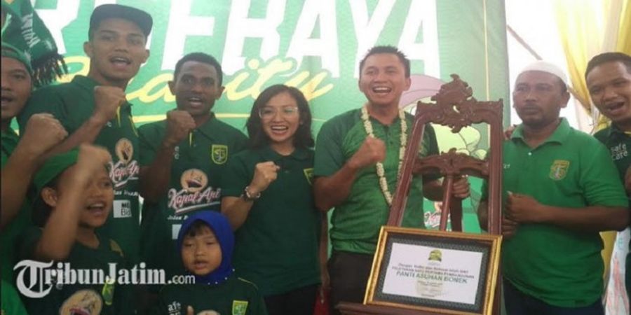 Janji Presiden Klub Persebaya untuk Anak Binaan Panti Asuhan Bonek SKJ