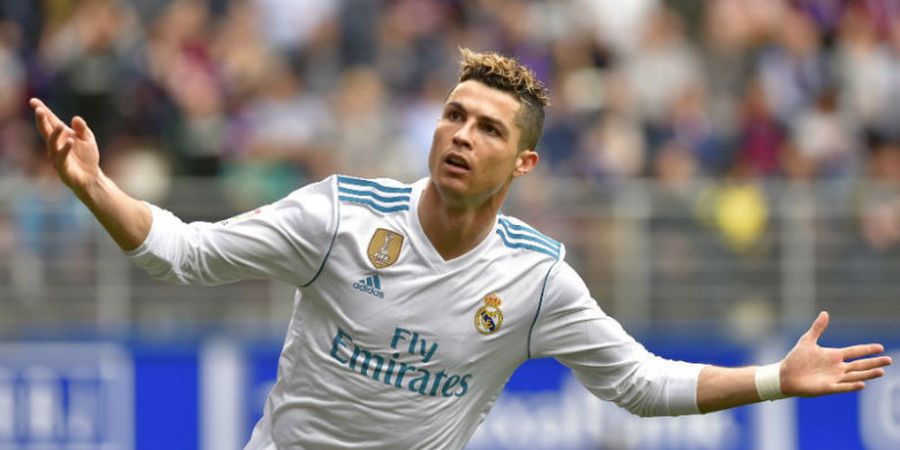 Hasil Babak I Eibar Vs Real Madrid - Gol Tunggal Cristiano Ronaldo Bawa El Real Unggul