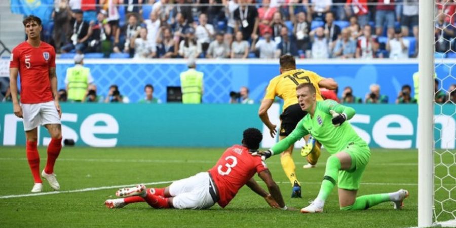 Hasil Babak I - Gol Cepat Belgia Bikin Inggris Tertinggal