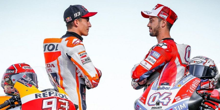 Harapan Terjadinya Persaingan Ketat antara Dovizioso dan Marquez pada MotoGP 2018