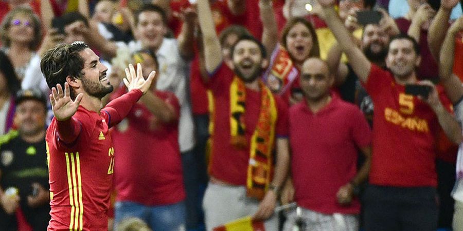 Spanyol Vs Albania - Peluang Isco Menjadi Raja Gol Tim Matador