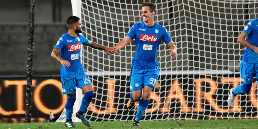10 Pemain Napoli Masih Terlalu Perkasa bagi Hellas Verona