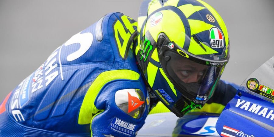 MotoGP Australia 2018 - Start Dari Posisi Ke-7, Valentino Rossi Salahkan Kondisi Cuaca