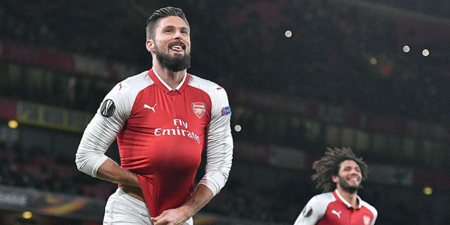 Olivier Giroud Tidak Akan Tinggalkan Arsenal karena Masalah Aubameyang