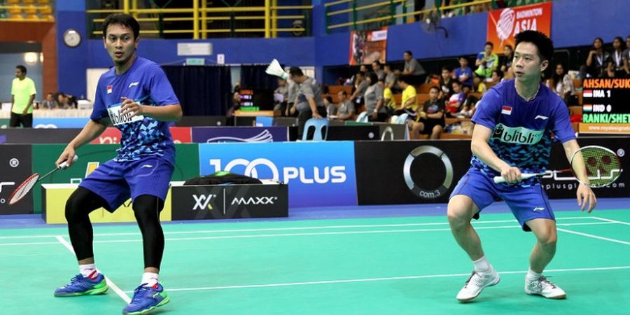 Kejuaraan Beregu Asia 2018 - Hadapi Jepang, Mohammad Ahsan/Kevin Sanjaya Buat Netizen Panas Dingin