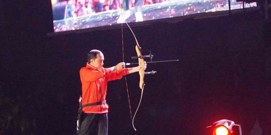 Sukseskan Asian Games 2018, Joko Widodo Perkenalkan Sosok Spesial yang Jadi Partner Olahraga di Akhir Pekan
