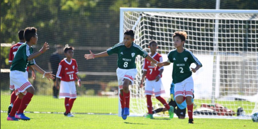 Salut! Meski Indonesia Terhenti di Babak 8 Besar, Satu Pemain Raih Top Scorer Danone Nations Cup U-12 2017