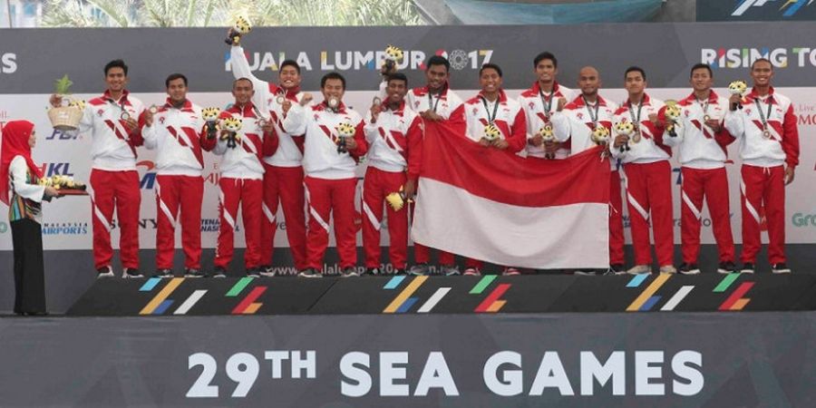 Berita Foto: Tim Polo Air Putra Dapat Medali Perak pada SEA Games 2017