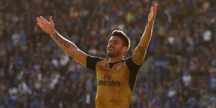 Gol Ke-50 Giroud Warnai Kemenangan Arsenal