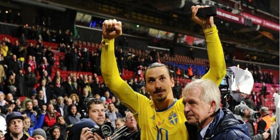 Zlatan Ibrahimovic Percaya Swedia Bakal Bikin Inggris Keok