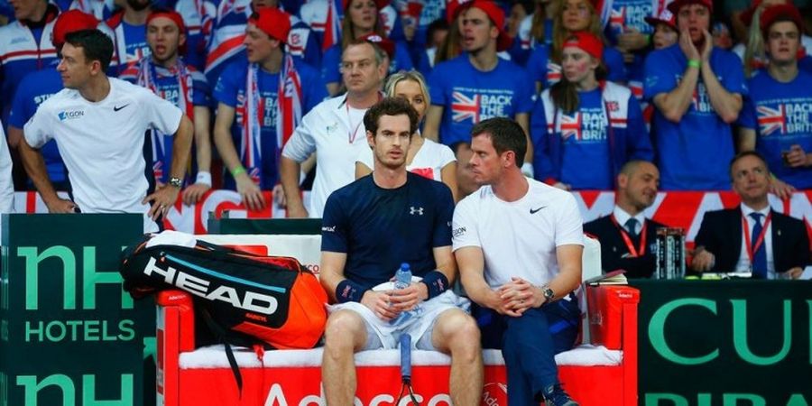 Andai Kalah di Nomor Ganda, Murray Tetap Yakin Inggris Akan Juara