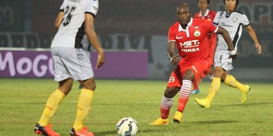 Ini Dua Alasan Pelatih Persija Reuni dengan Pacho Kenmogne