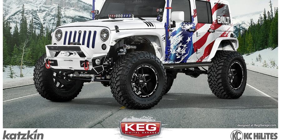 Jeep Wrangler JK Unlimited Rubicon Yang Patriotis Racikan Bolt Locks