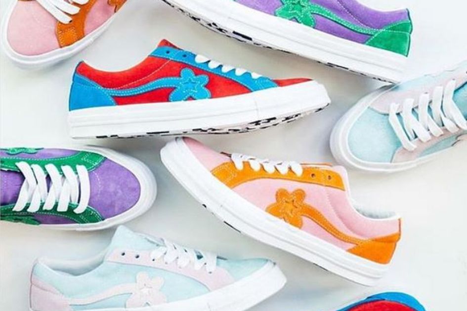 sneakers color block