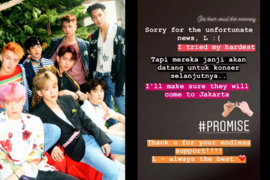 Exo Tak Gelar Konser Di Indonesia Begini Tanggapan Para Exo L