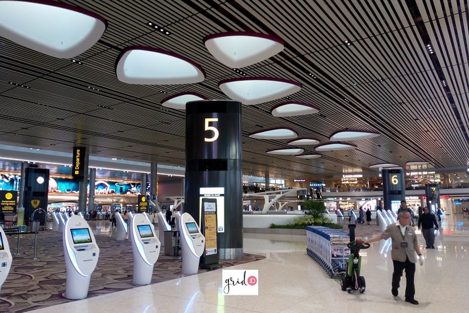 Fasilitas Canggih Terminal 4 Bandara Changi Singapura Semua Serba Otomatis Dan Mandiri