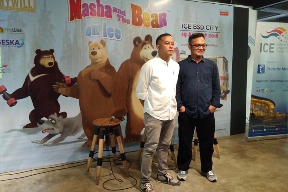 Kabar Gembira Masha and The Bear On Ice Hadir di Indonesia