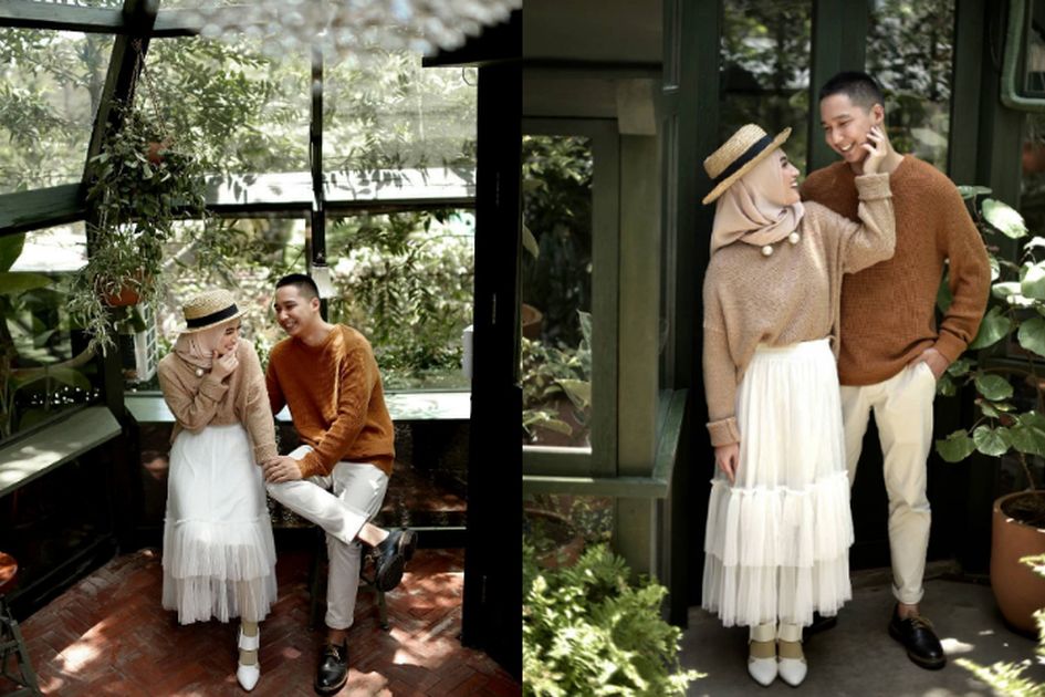 Dikabarkan Segera Menikah Beredar Foto Prewedding Melody Jkt 48 Dalam Balutan Hijab