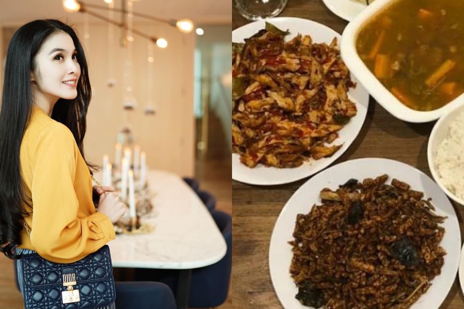 Mengintip Menu Sarapan Sandra Dewi Yang Sederhana Ada Orek Tempe Dan Sayur Asem