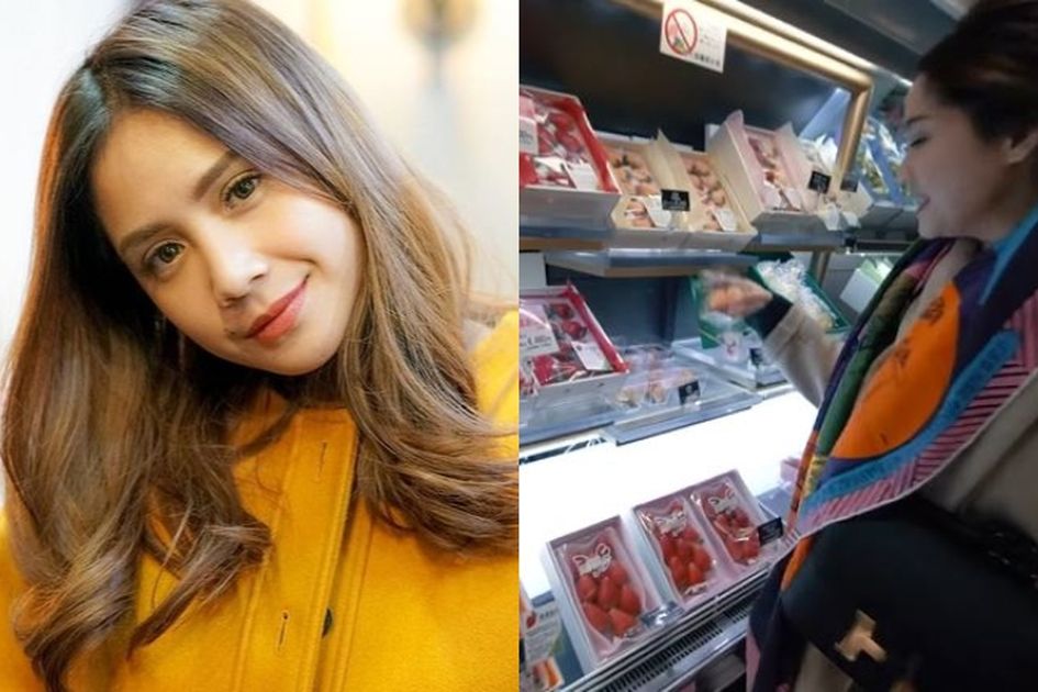 Kalap Borong Buah-buahan di Jepang, Nagita Slavina Rela 