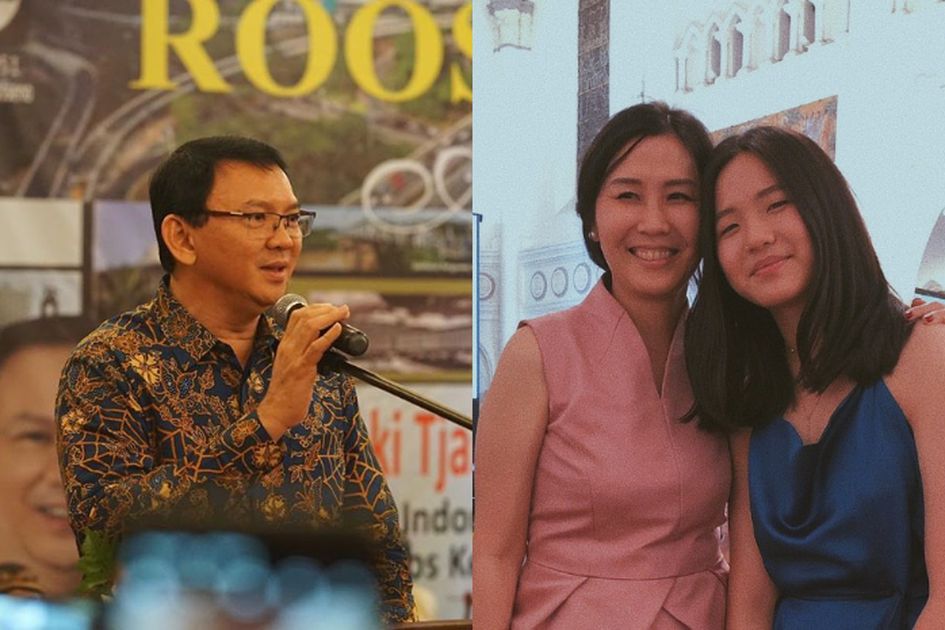 Pasang Wajah Semringah Sambil Duduk Ngemper Di Tangga Anak Gadis Ahok Yang Beranjak Dewasa Kini Dibilang Makin Persis Veronica Tan Netizen Duplikatnya Bu Vero