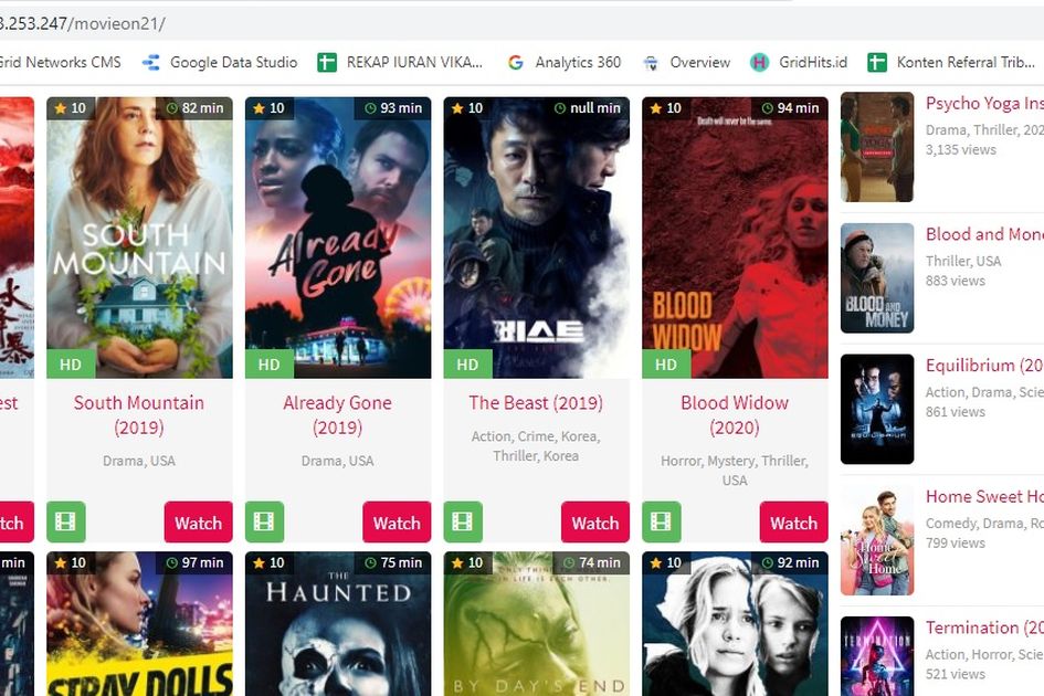 Situs Favorit Nonton Film Online 2021! Lihat Situs Streaming Film