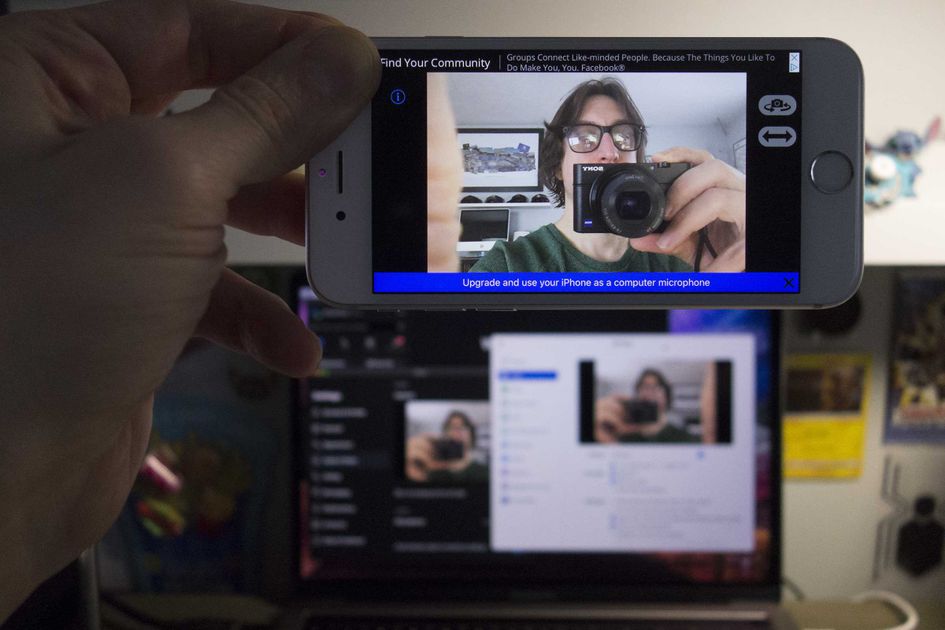 Aplikasi Epoccam untuk iPhone sebagai webcam