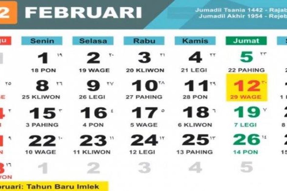 Berita Kalender Jawa Terbaru Hari Ini Intisari