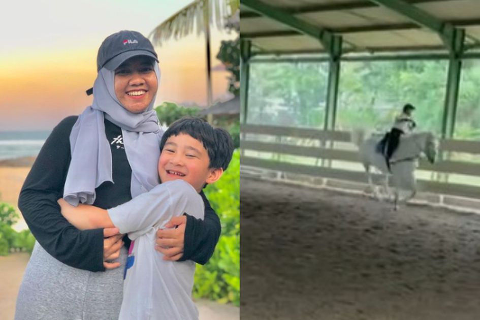 Bikin Pengasuhnya Menjerit Histeris Begini Detik Detik Rafathar Jatuh Dari Kuda Raffi Ahmad Dan Nagita Slavina Justru Tunjukkan Reaksi Berbeda